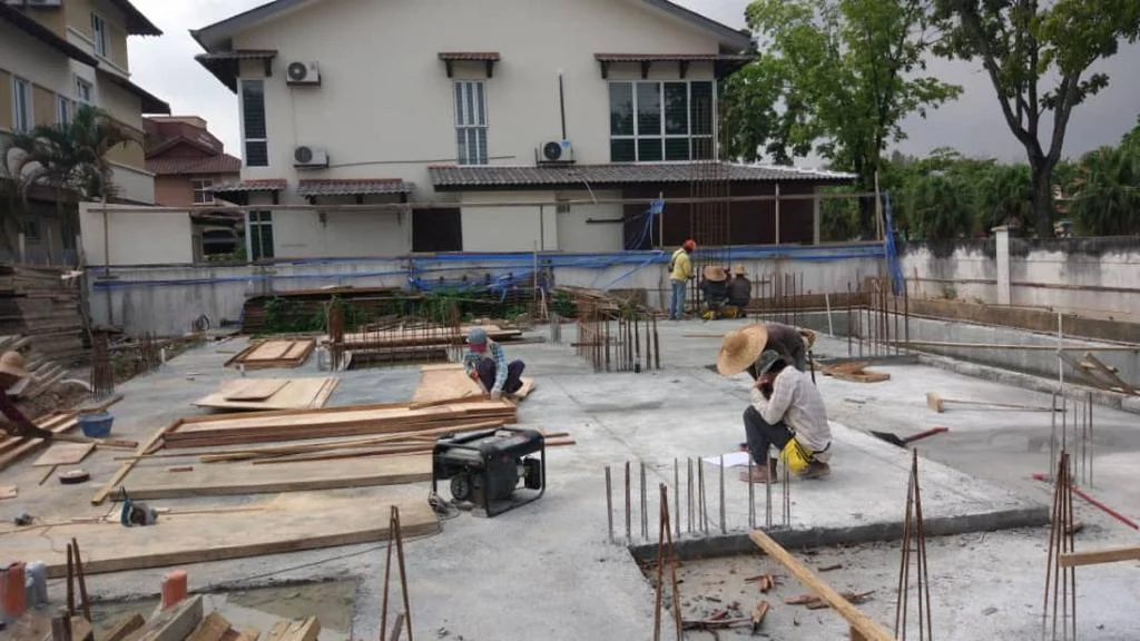 Grandville USJ — during construction 127
