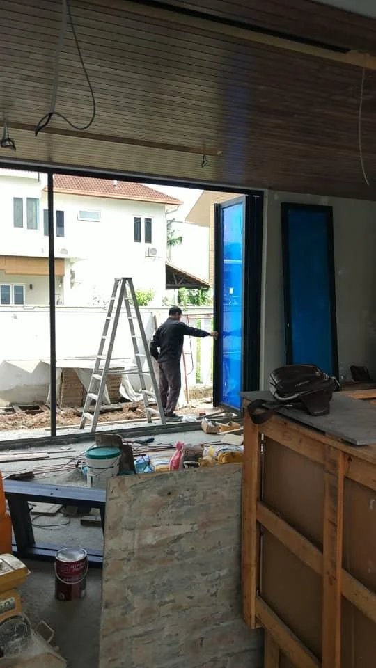 Grandville USJ — during construction 128