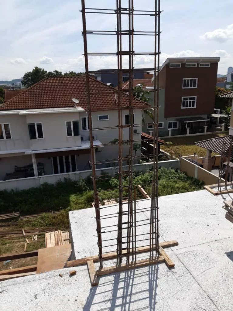 Grandville USJ — during construction 126